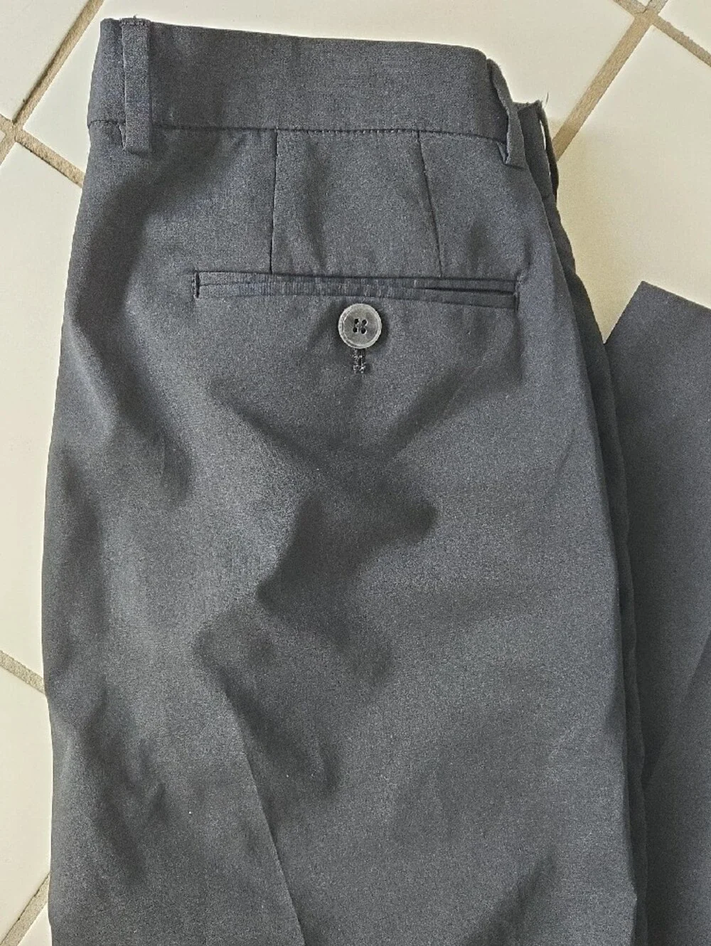 Banana Republic Men's Black Chinos - Slim Tapered 34x32